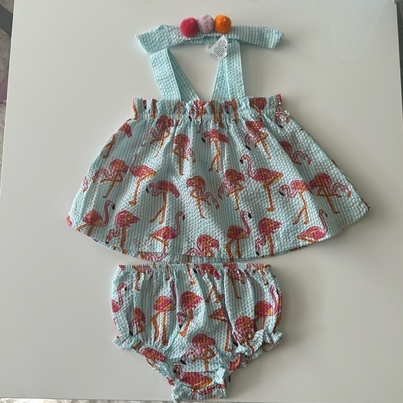 3 piece flamingo set 🦩 - Picture 2 of 3